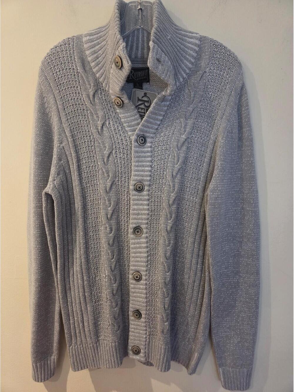 Retrofit Women's Grey Cardigan NWT